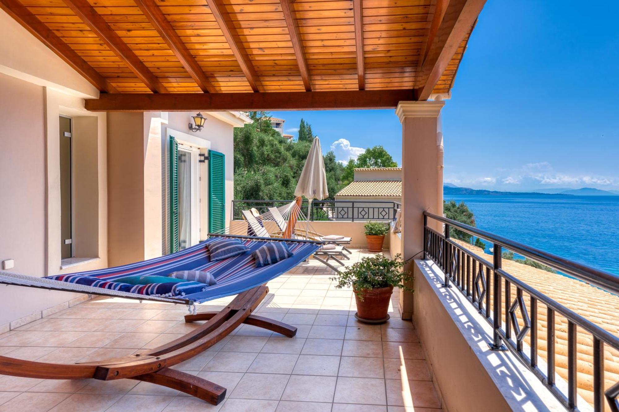 Beach Villa Aetos Kaminaki Nissaki Ниссаки Экстерьер фото
