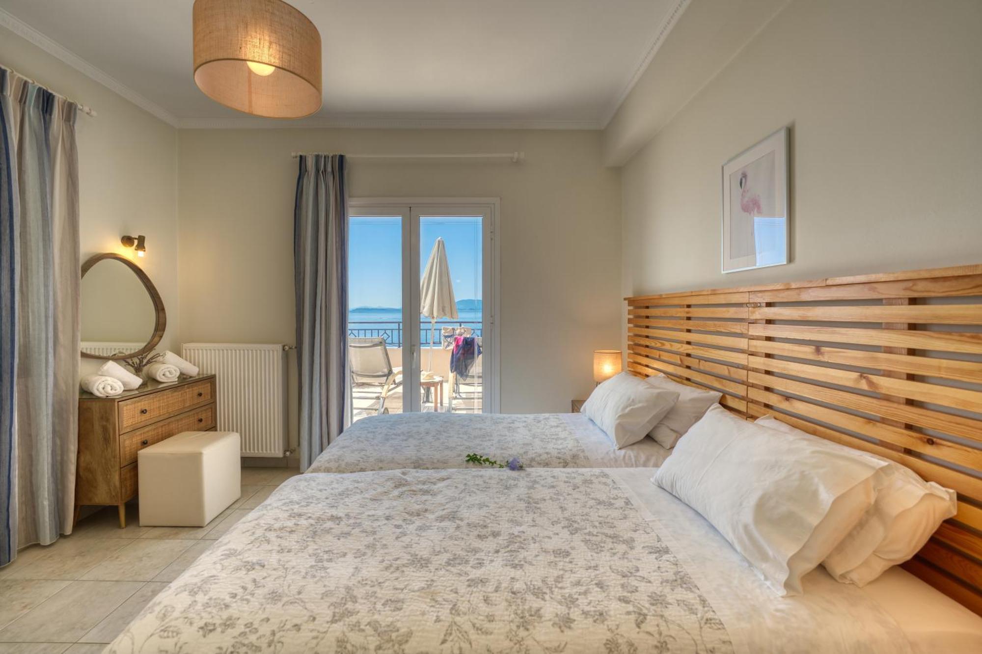 Beach Villa Aetos Kaminaki Nissaki Ниссаки Экстерьер фото