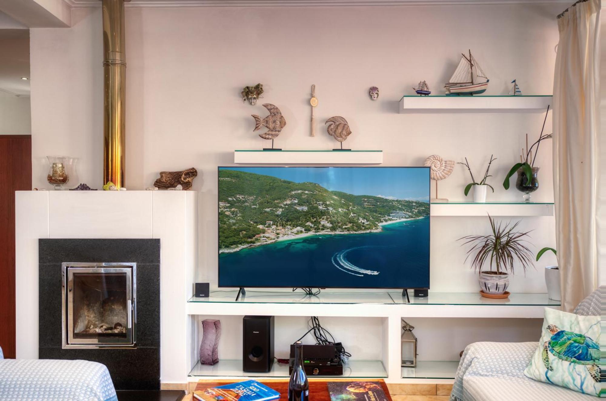 Beach Villa Aetos Kaminaki Nissaki Ниссаки Экстерьер фото