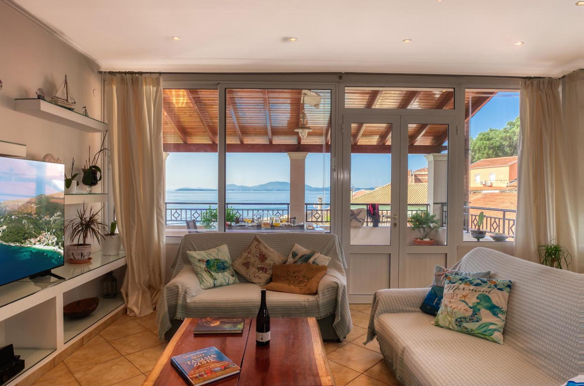 Beach Villa Aetos Kaminaki Nissaki Ниссаки Экстерьер фото