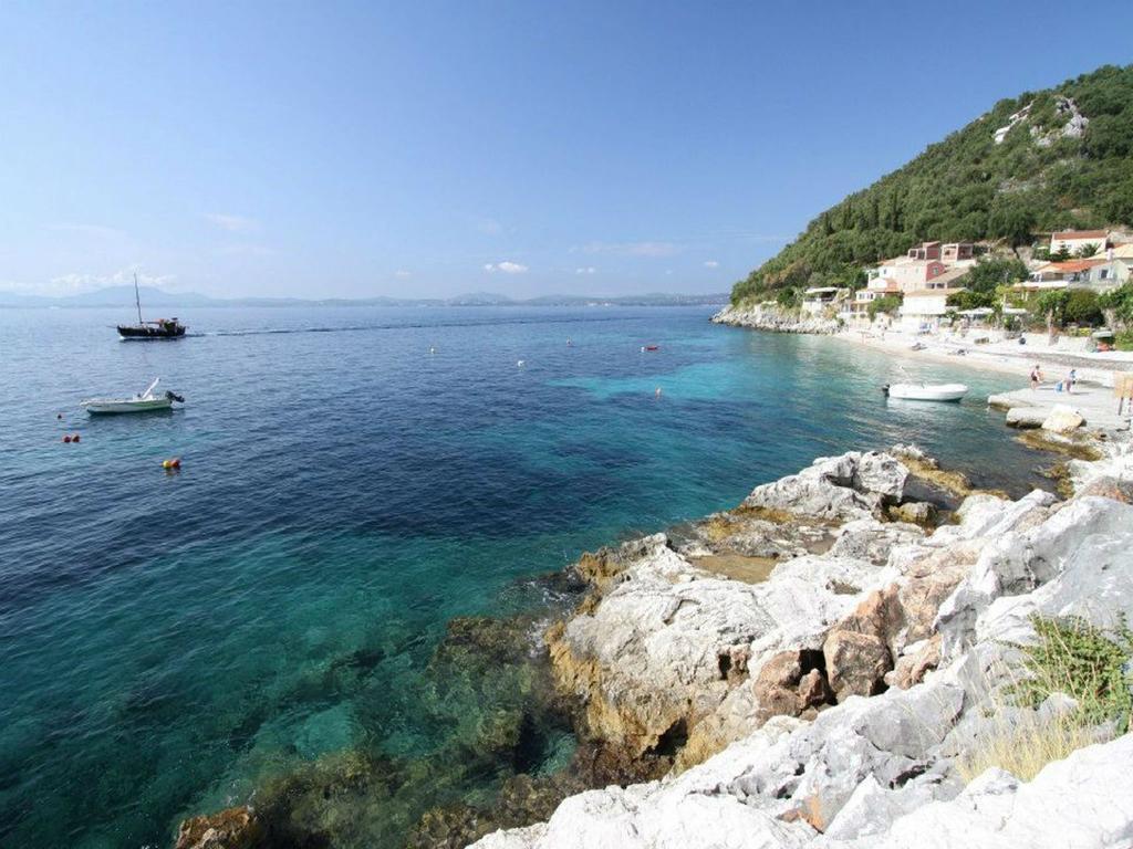 Beach Villa Aetos Kaminaki Nissaki Ниссаки Номер фото